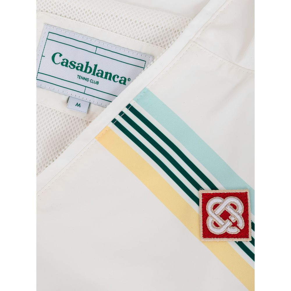 Білий поліестеровий светр Casablanca