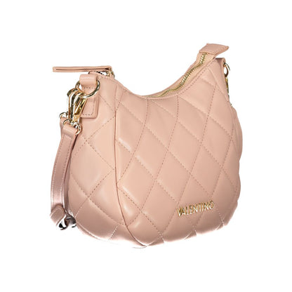 Рожева поліетиленова сумочка Valentino Bags