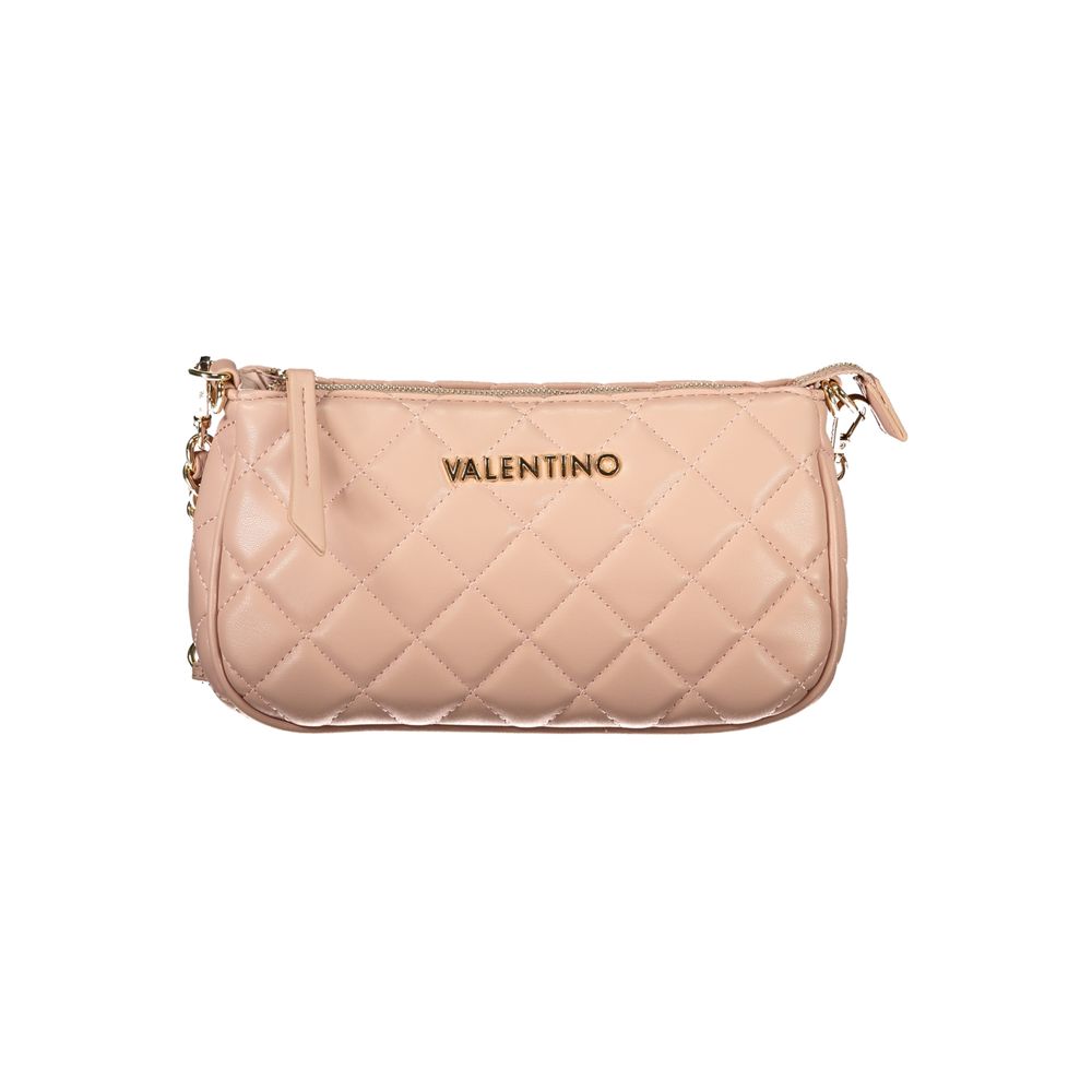 Рожева поліетиленова сумочка Valentino Bags