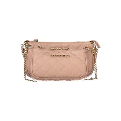 Рожева поліетиленова сумочка Valentino Bags
