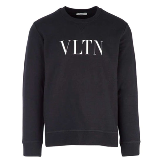 Чорний бавовняний светр Valentino