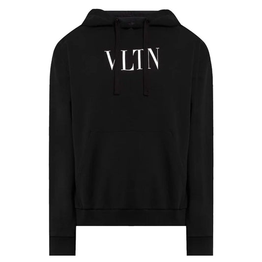 Чорний бавовняний светр Valentino