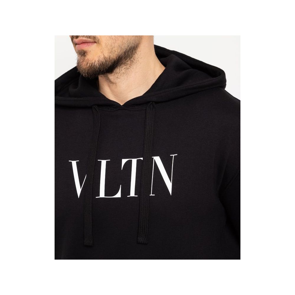Чорний бавовняний светр Valentino