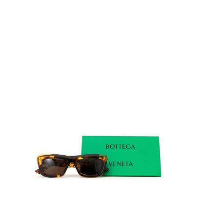 Сонцезахисні окуляри Bottega Veneta з коричневого ацетату
