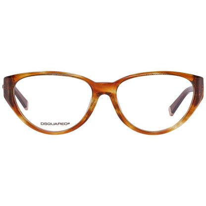 Коричневі пластикові рамки Dsquared²
