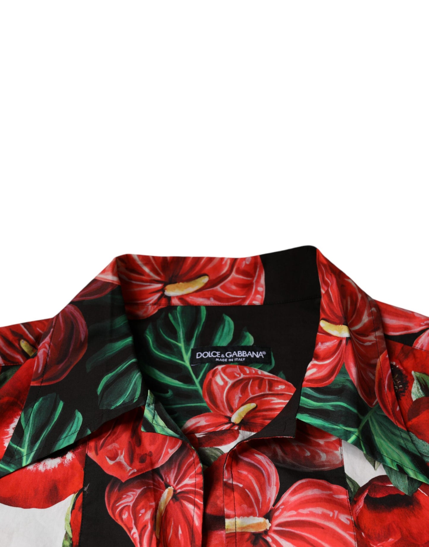 Багатобарвна повсякденна сорочка Dolce &amp; Gabbana Anemone на гудзиках