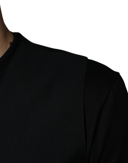 Dolce &amp; Gabbana. Чорна вовняна офіційна сукня. Чоловіча жилетка