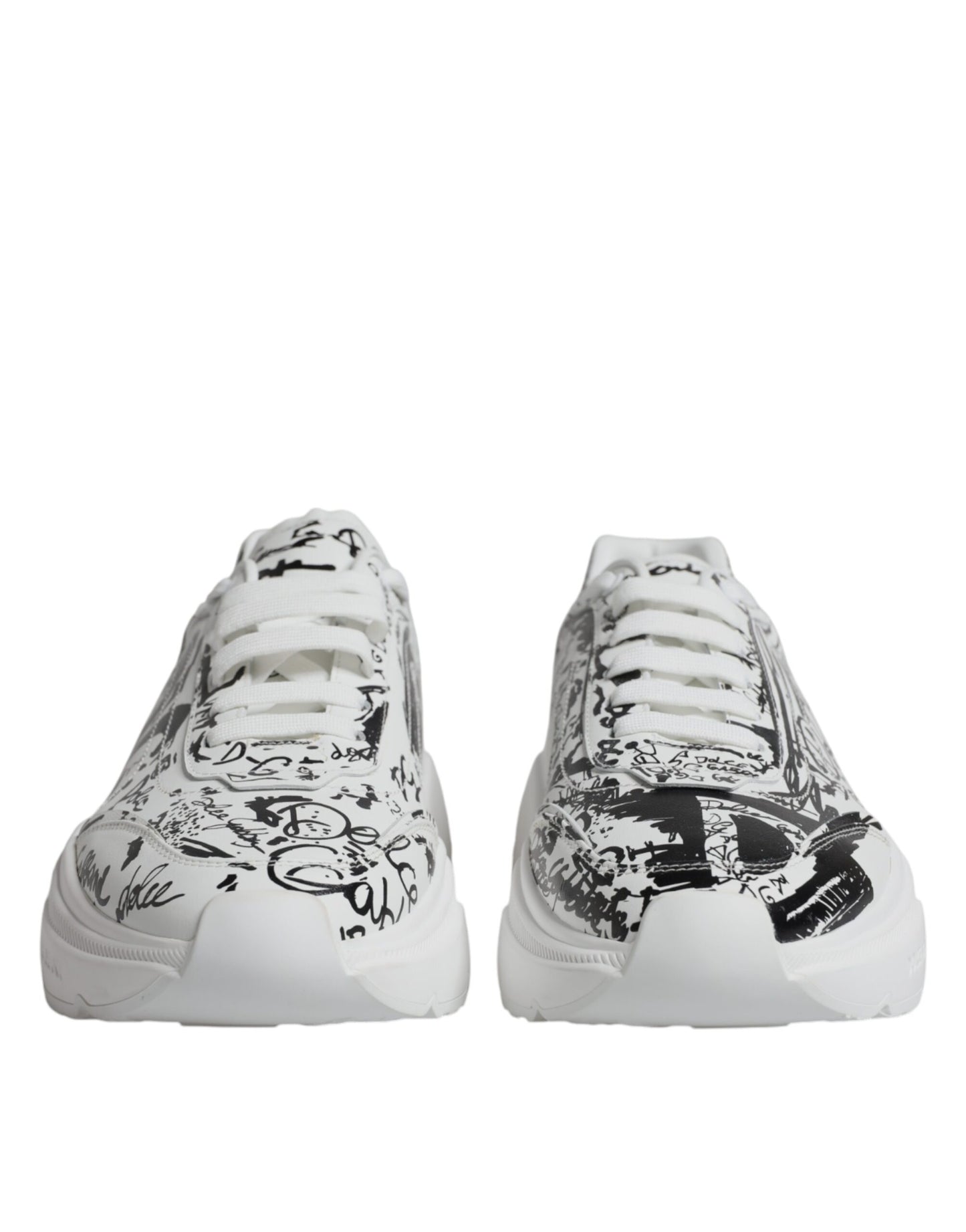 Кросівки Dolce &amp; Gabbana White Black Graffiti Daymaster