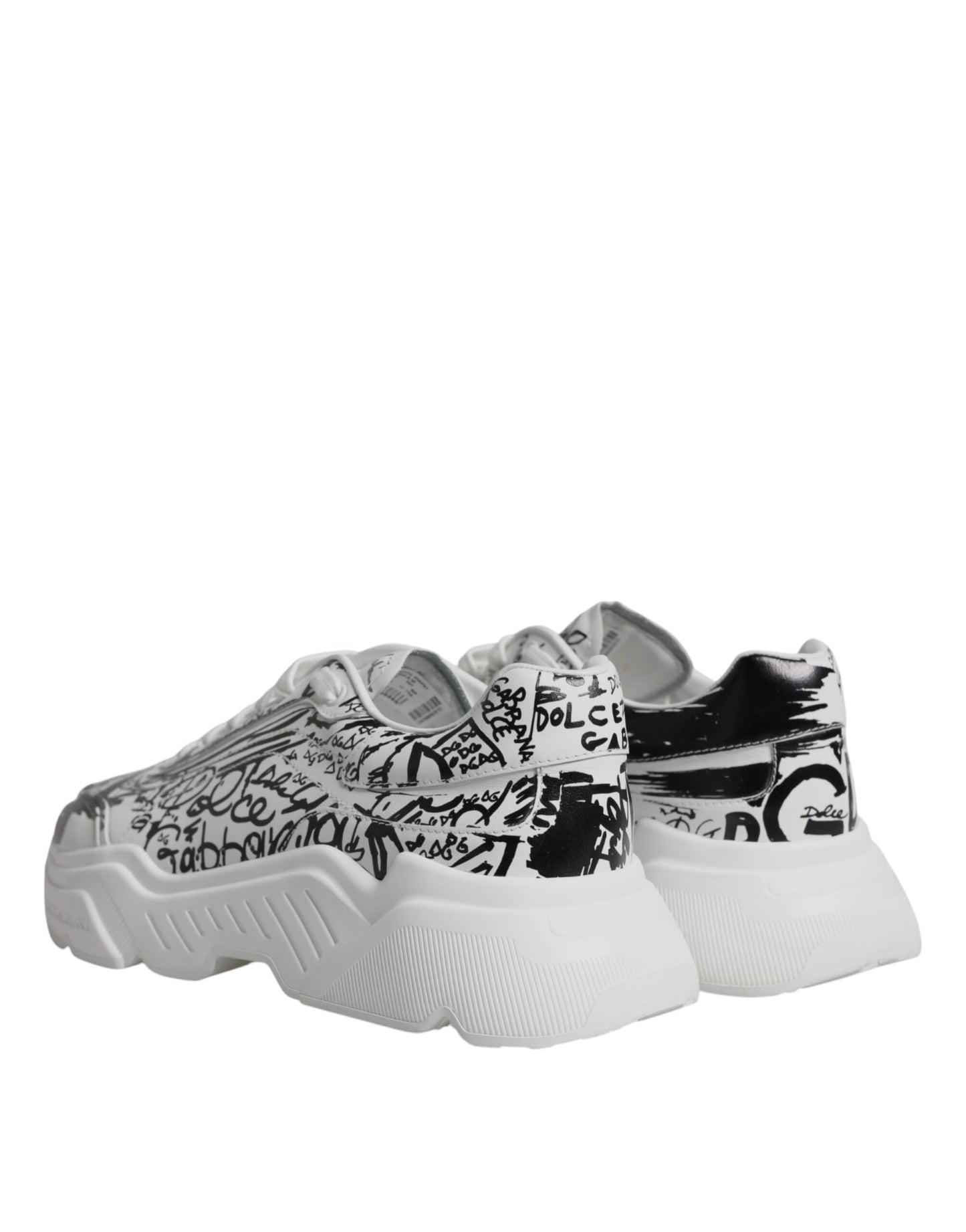 Кросівки Dolce &amp; Gabbana White Black Graffiti Daymaster