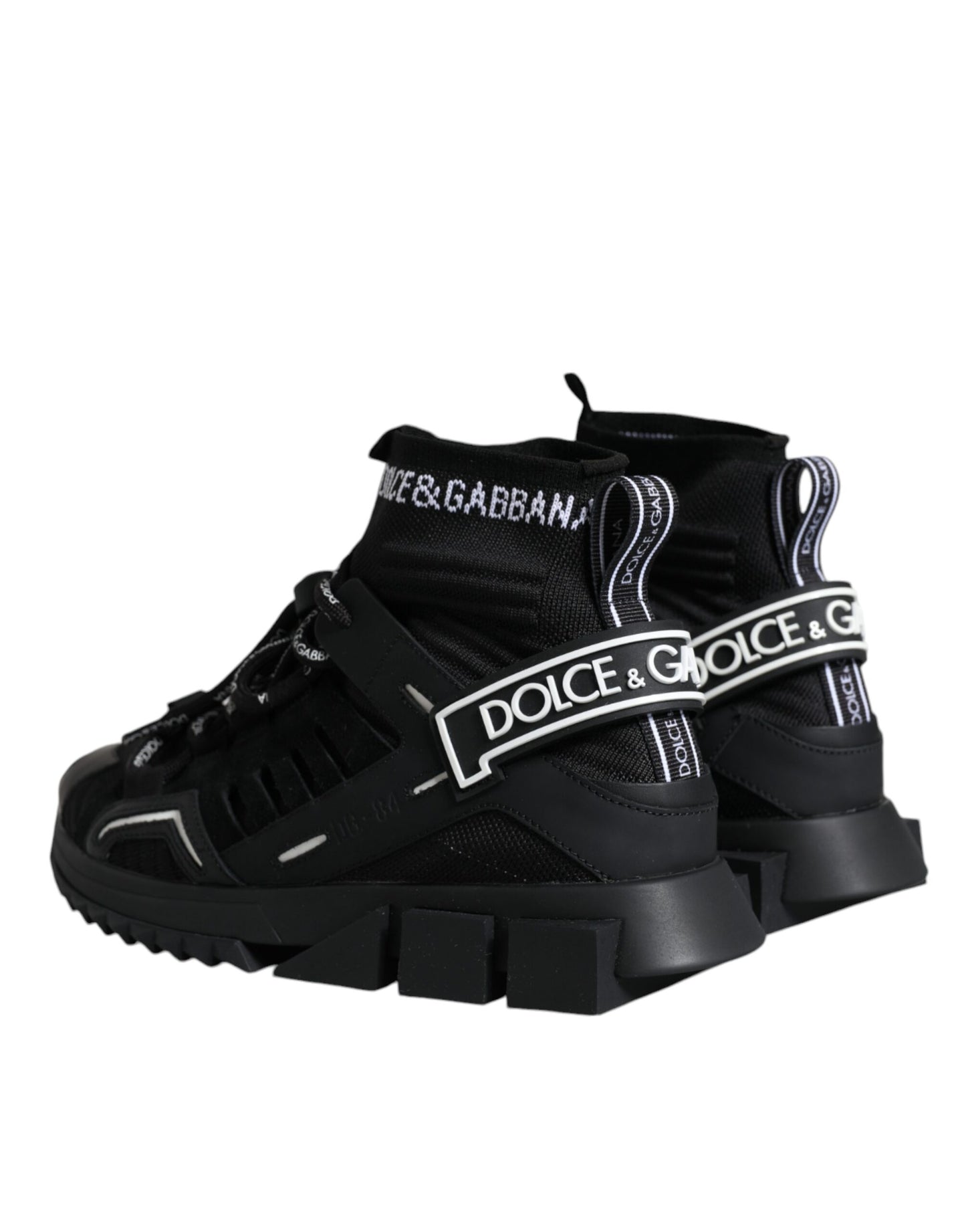 Кросівки з логотипом Dolce &amp; Gabbana Black Sorrento Socks
