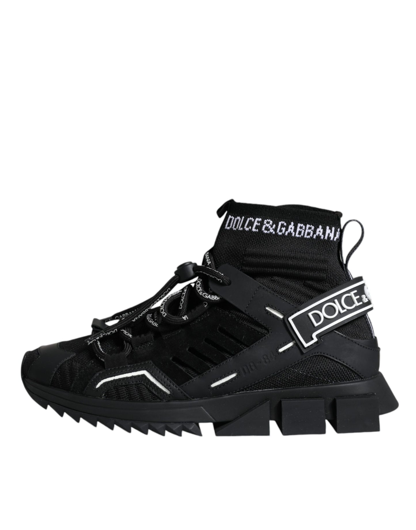 Кросівки з логотипом Dolce &amp; Gabbana Black Sorrento Socks