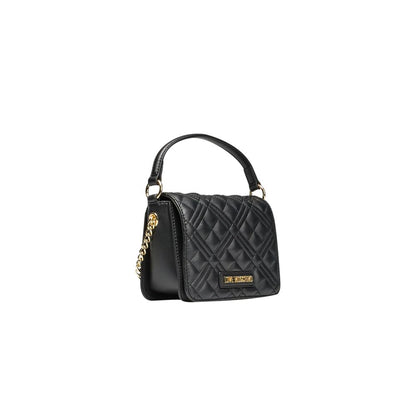 Чорна поліетиленова жіноча сумочка Love Moschino