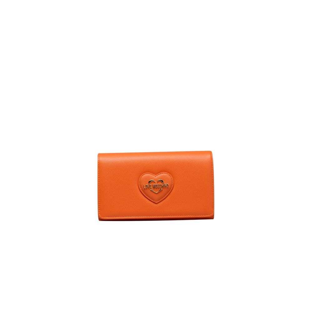 Жіноча поліетиленова сумка через плече Love Moschino Orange