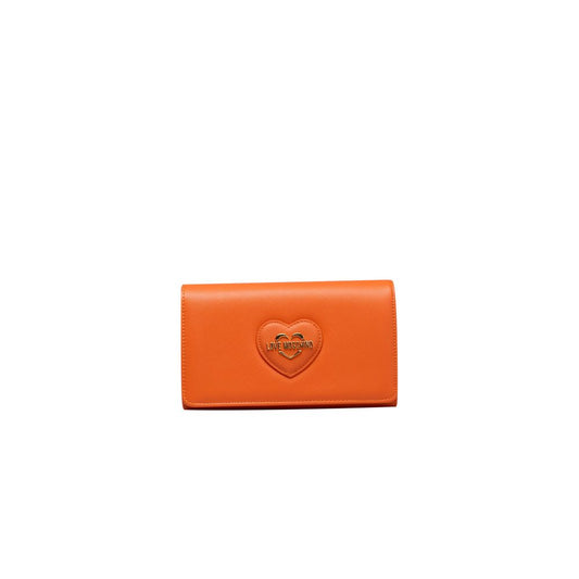 Жіноча поліетиленова сумка через плече Love Moschino Orange