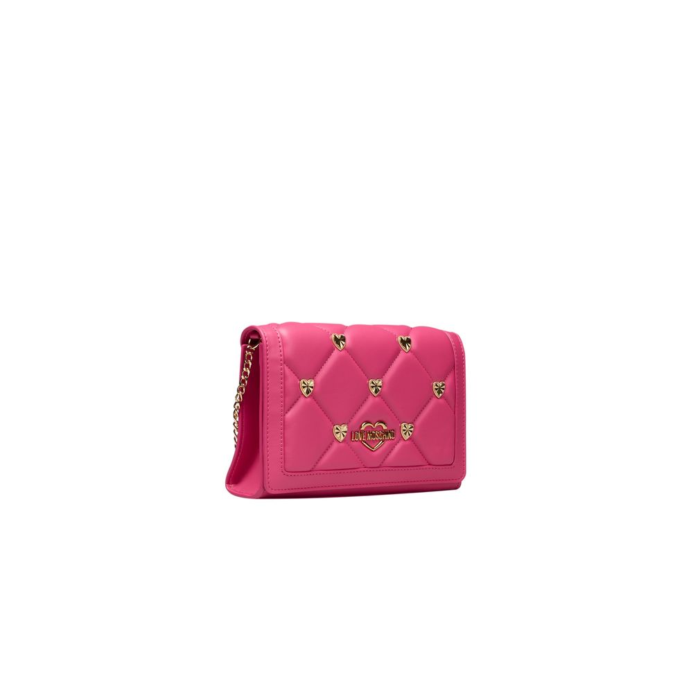 Жіноче багатобарвне поліетиленове кросбоді Love Moschino