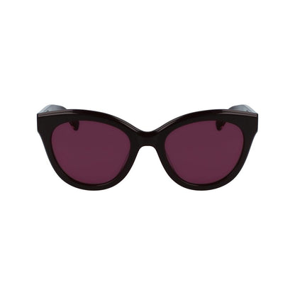 Longchamp Purple Acetate Sunglasses