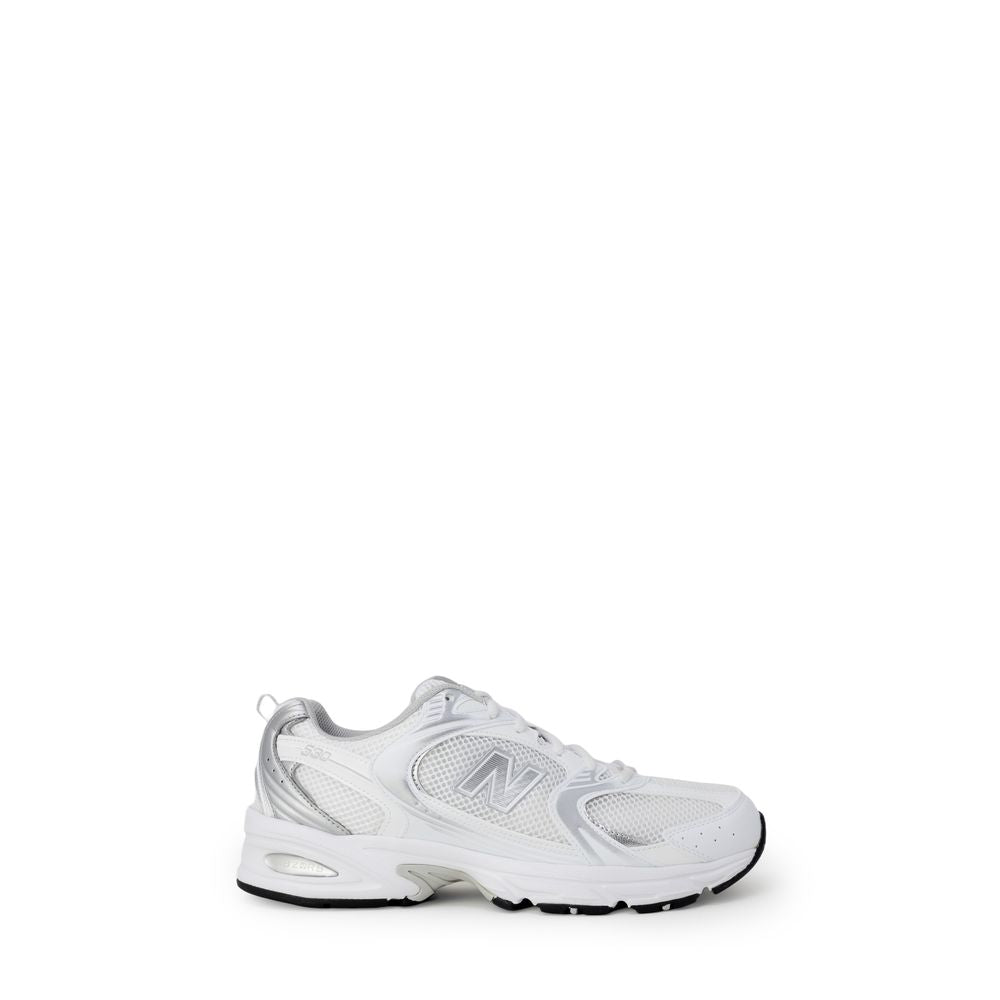 Сірі кросівки New Balance із синтетичної шкіри