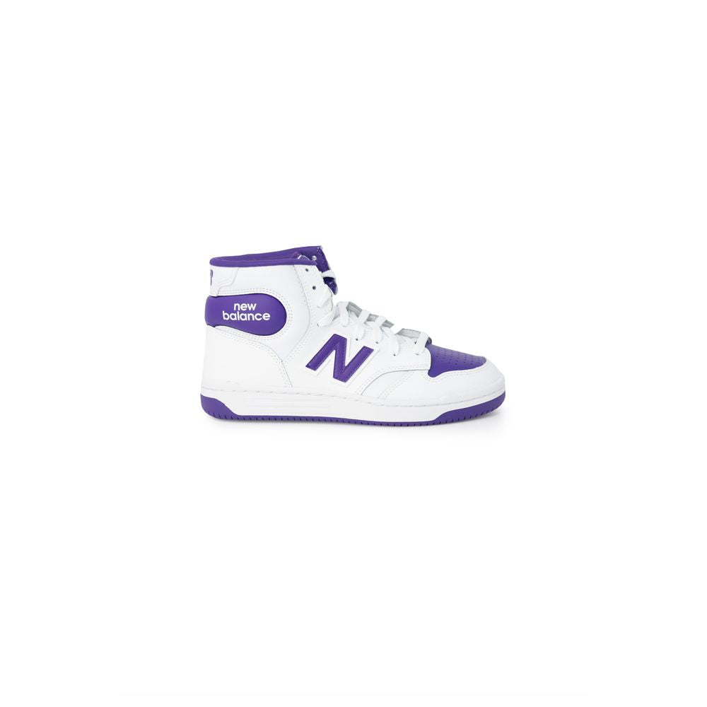 Фіолетові шкіряні кросівки New Balance
