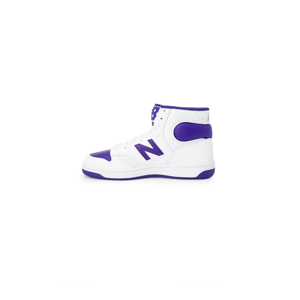 Фіолетові шкіряні кросівки New Balance
