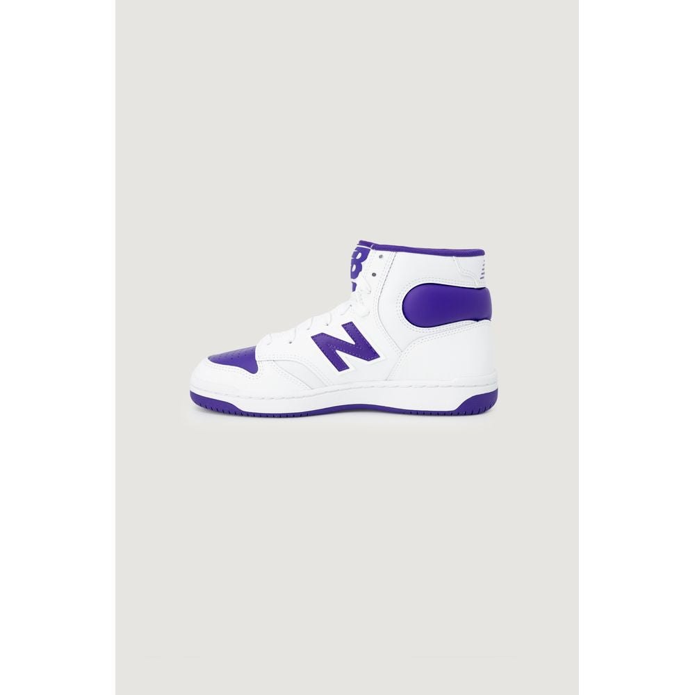 Фіолетові шкіряні кросівки New Balance