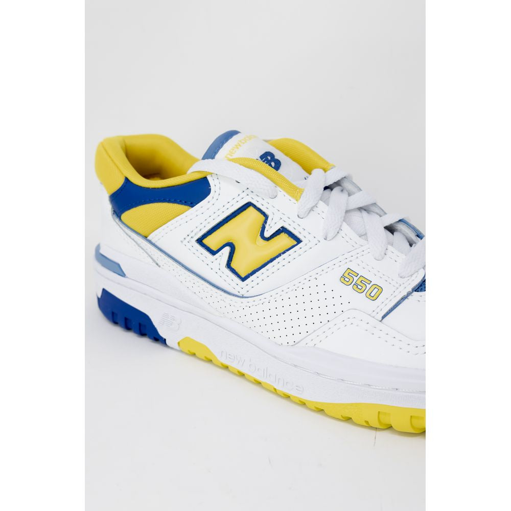 Жовті кросівки New Balance із синтетичної шкіри