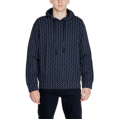 Чорний бавовняний светр Armani Exchange