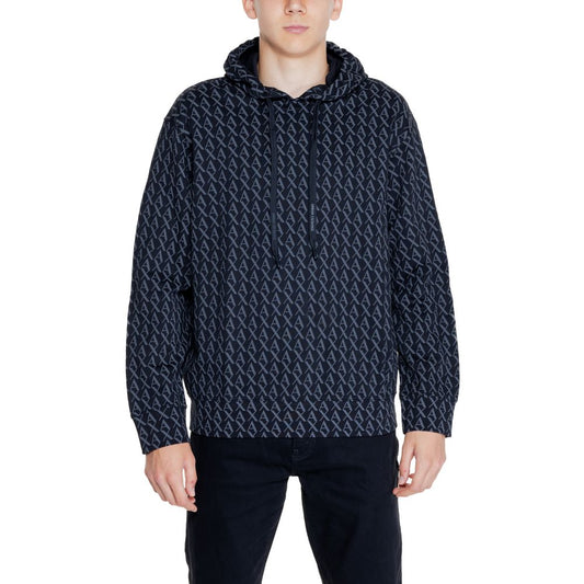 Чорний бавовняний светр Armani Exchange