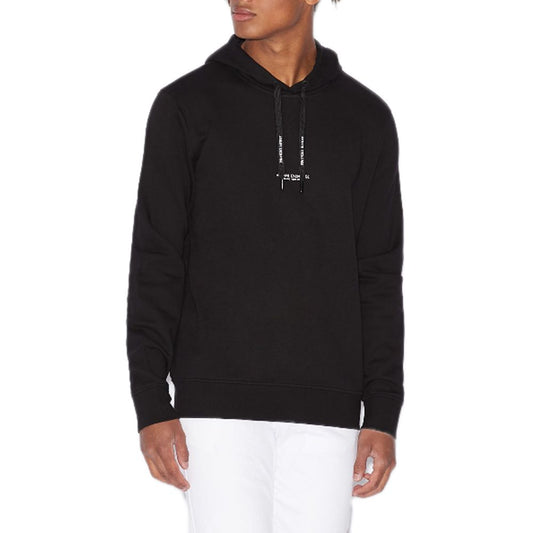 Чорний бавовняний светр Armani Exchange
