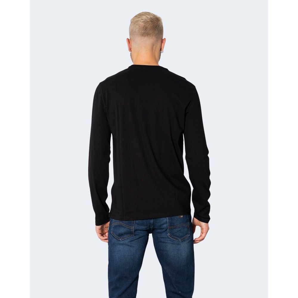 Чорна бавовняна сорочка Armani Exchange