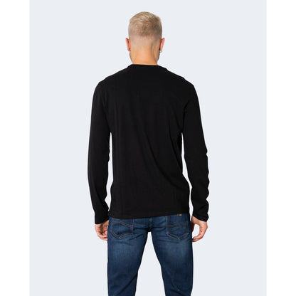 Чорна бавовняна сорочка Armani Exchange