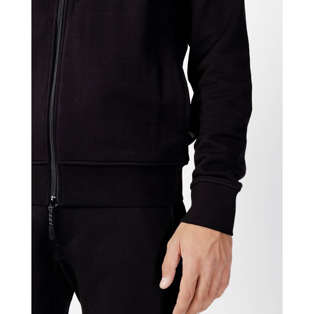 Чорний бавовняний светр Armani Exchange