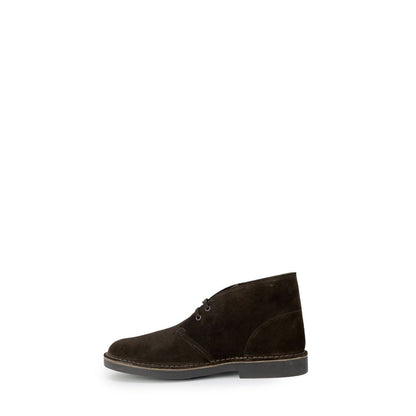 Коричневі шкіряні черевики Clarks