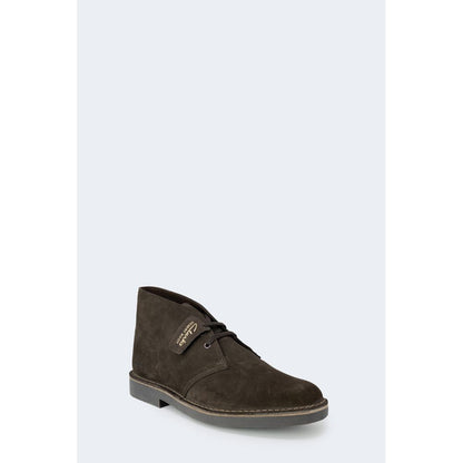 Коричневі шкіряні черевики Clarks