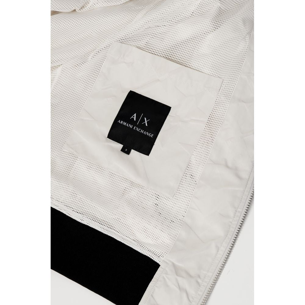 Кремовий піджак з поліестеру Armani Exchange
