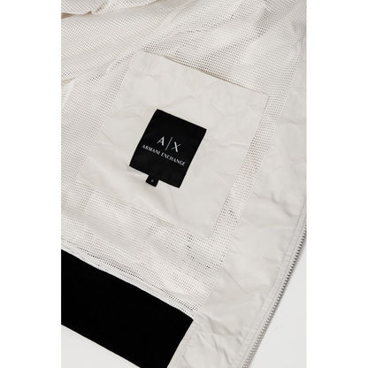 Кремовий піджак з поліестеру Armani Exchange