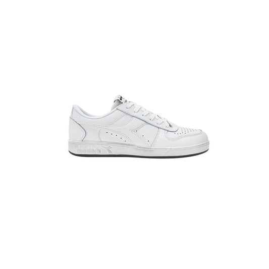 Білі шкіряні кросівки Diadora