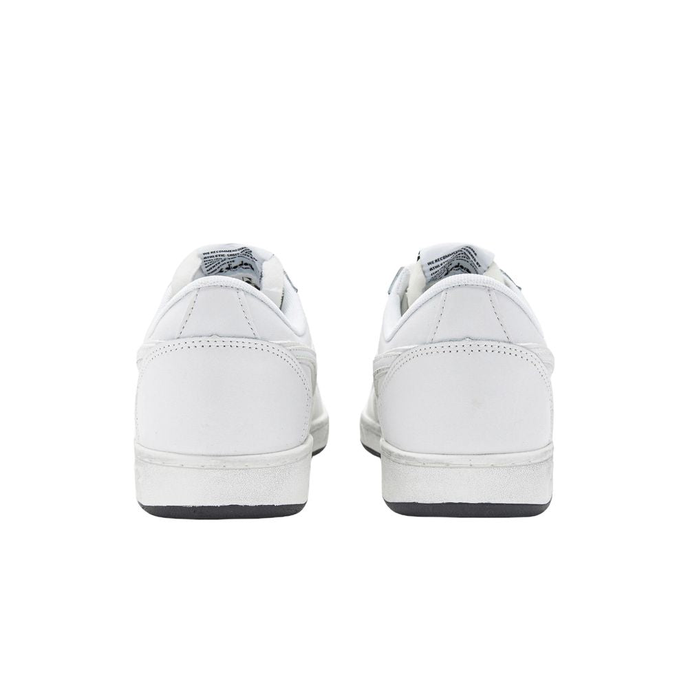 Білі шкіряні кросівки Diadora