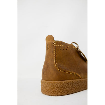 Бежеві шкіряні черевики Clarks