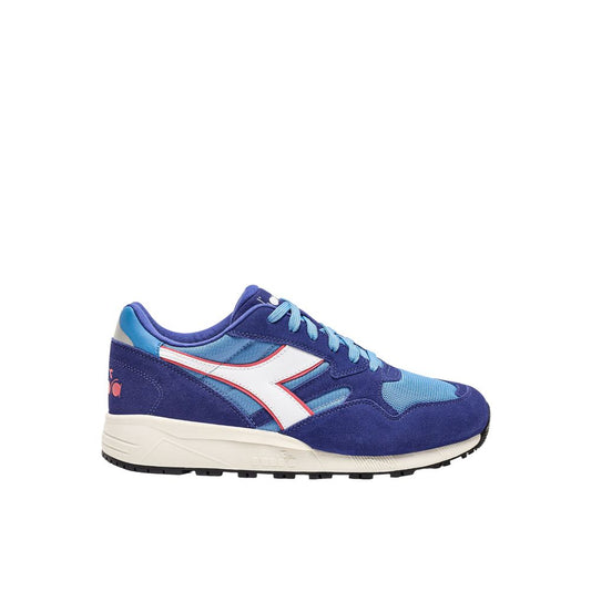 Сині шкіряні кросівки Diadora