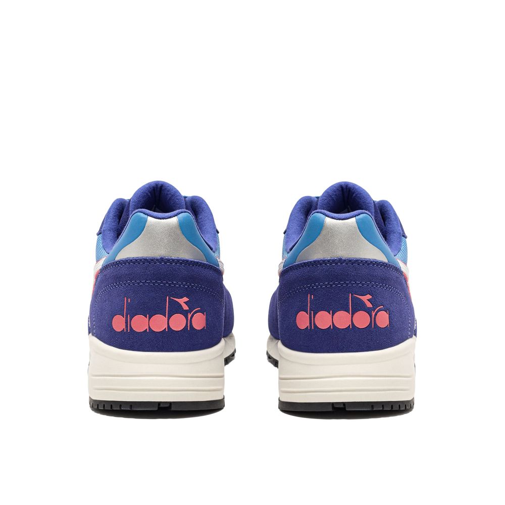 Сині шкіряні кросівки Diadora