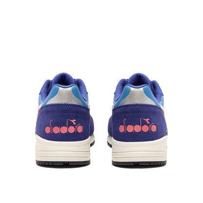 Сині шкіряні кросівки Diadora
