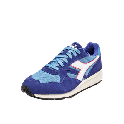 Сині шкіряні кросівки Diadora
