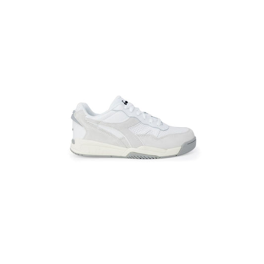 Білі кросівки Diadora із синтетичної шкіри