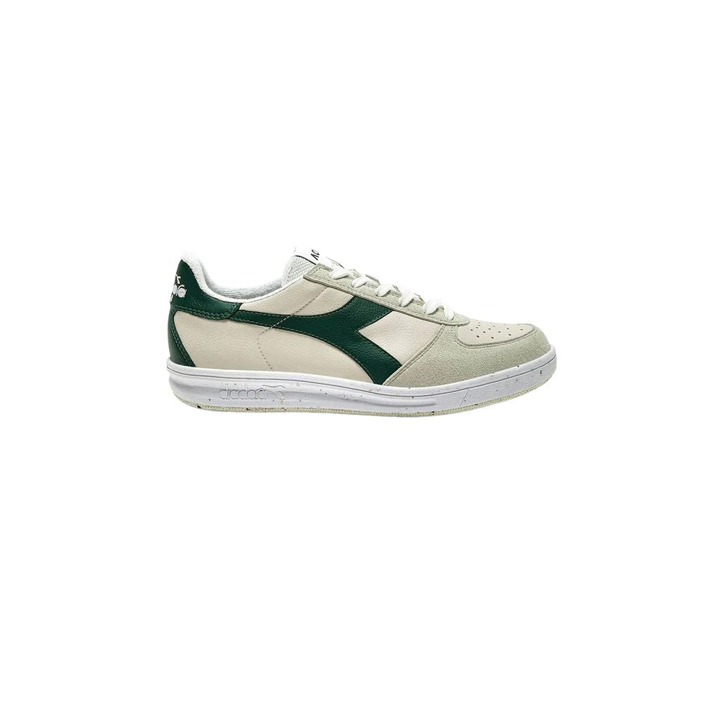 Зелені шкіряні кросівки Diadora