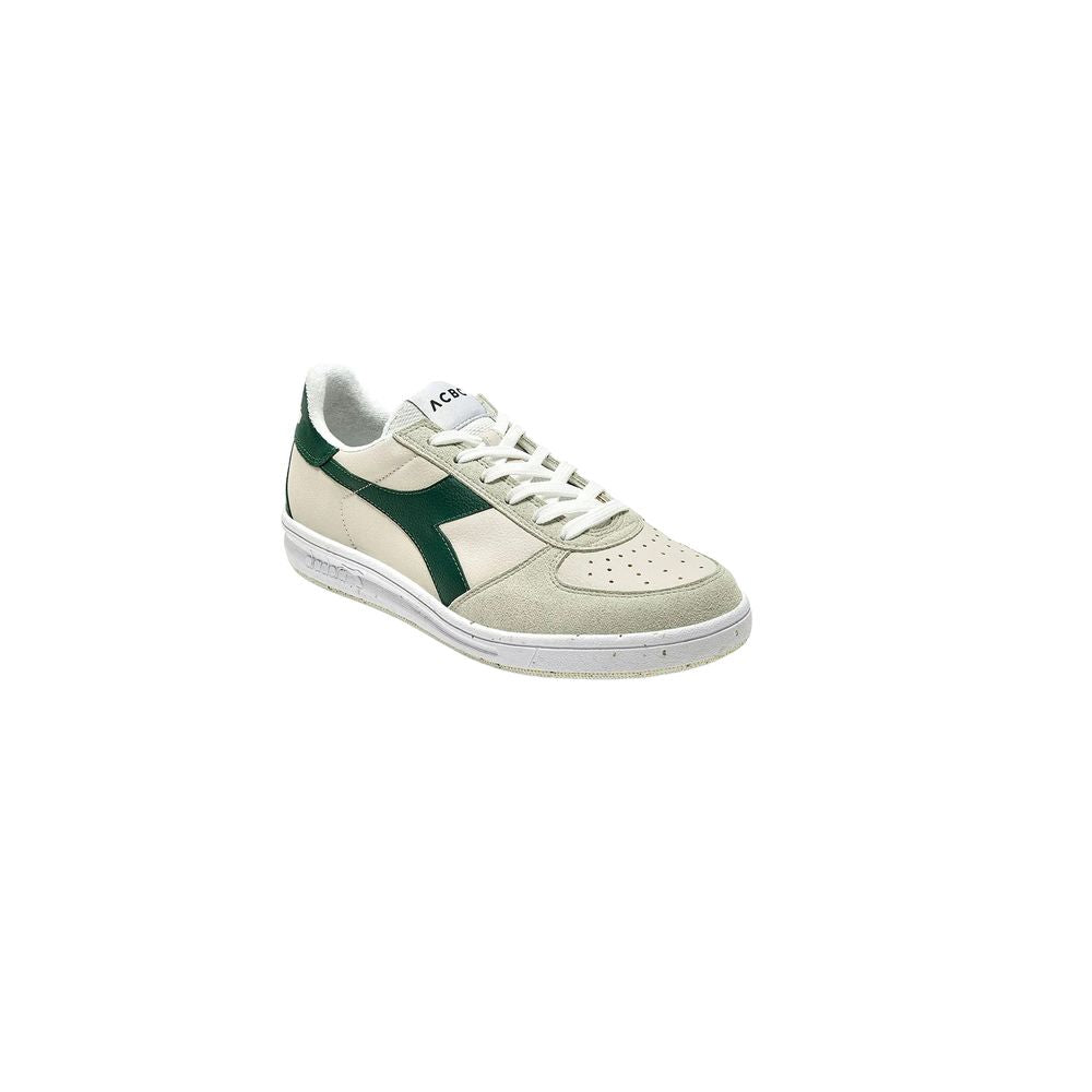 Зелені шкіряні кросівки Diadora