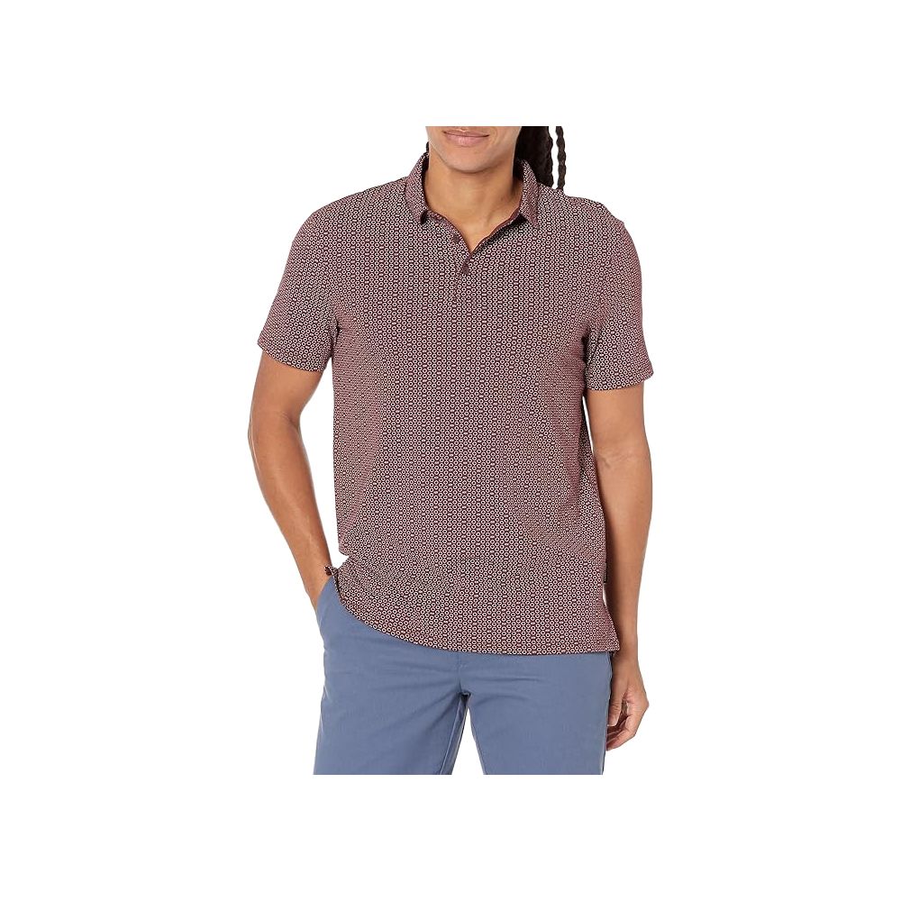 Бавовняна сорочка поло Armani Exchange Bordeaux