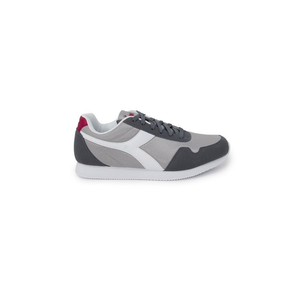 Сірі поліестерові кросівки Diadora