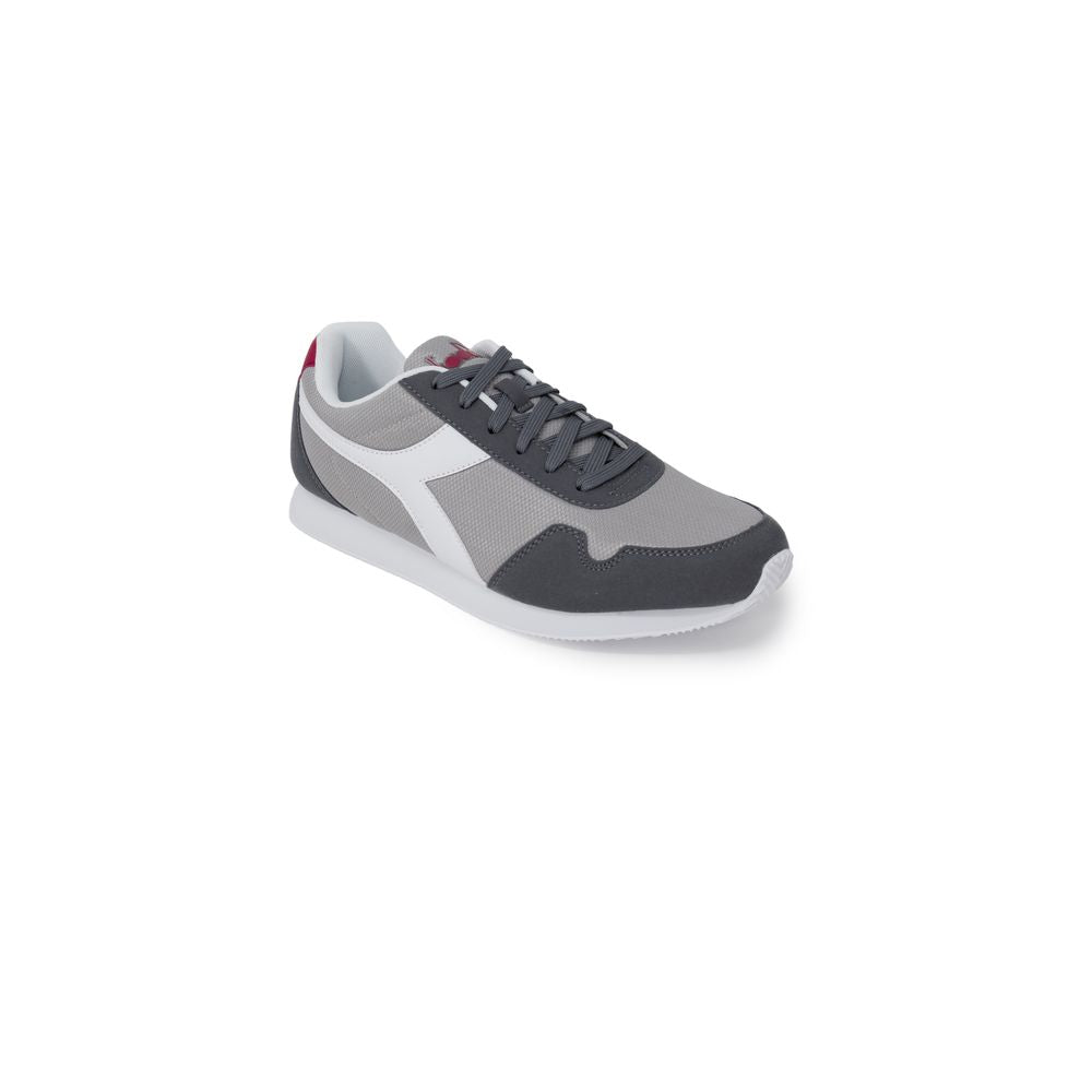 Сірі поліестерові кросівки Diadora