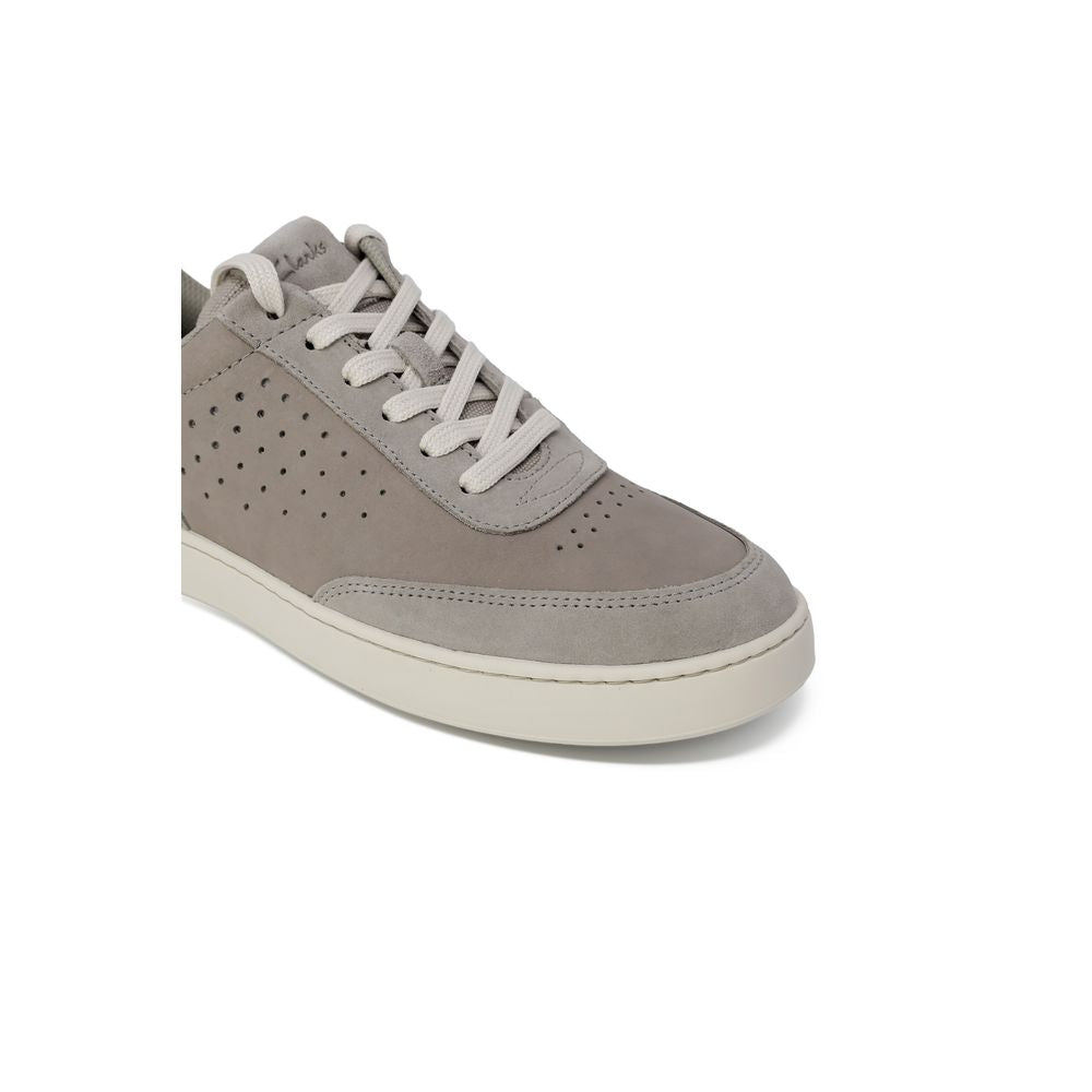 Сірі замшеві кросівки Clarks