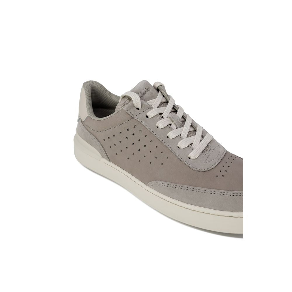 Сірі замшеві кросівки Clarks